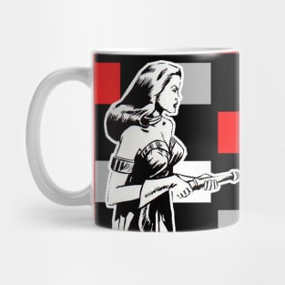 Chess and Armed Warrior Women Mug